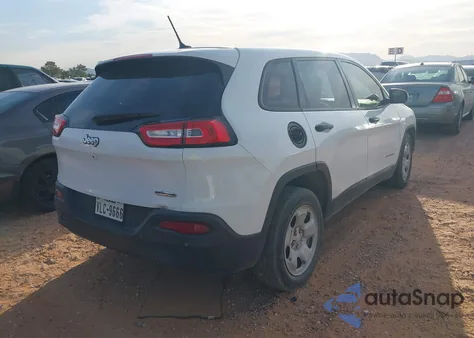 2016 Jeep Cherokee Sport from USA, damaged, VIN 1C4PJLAB6GW233224